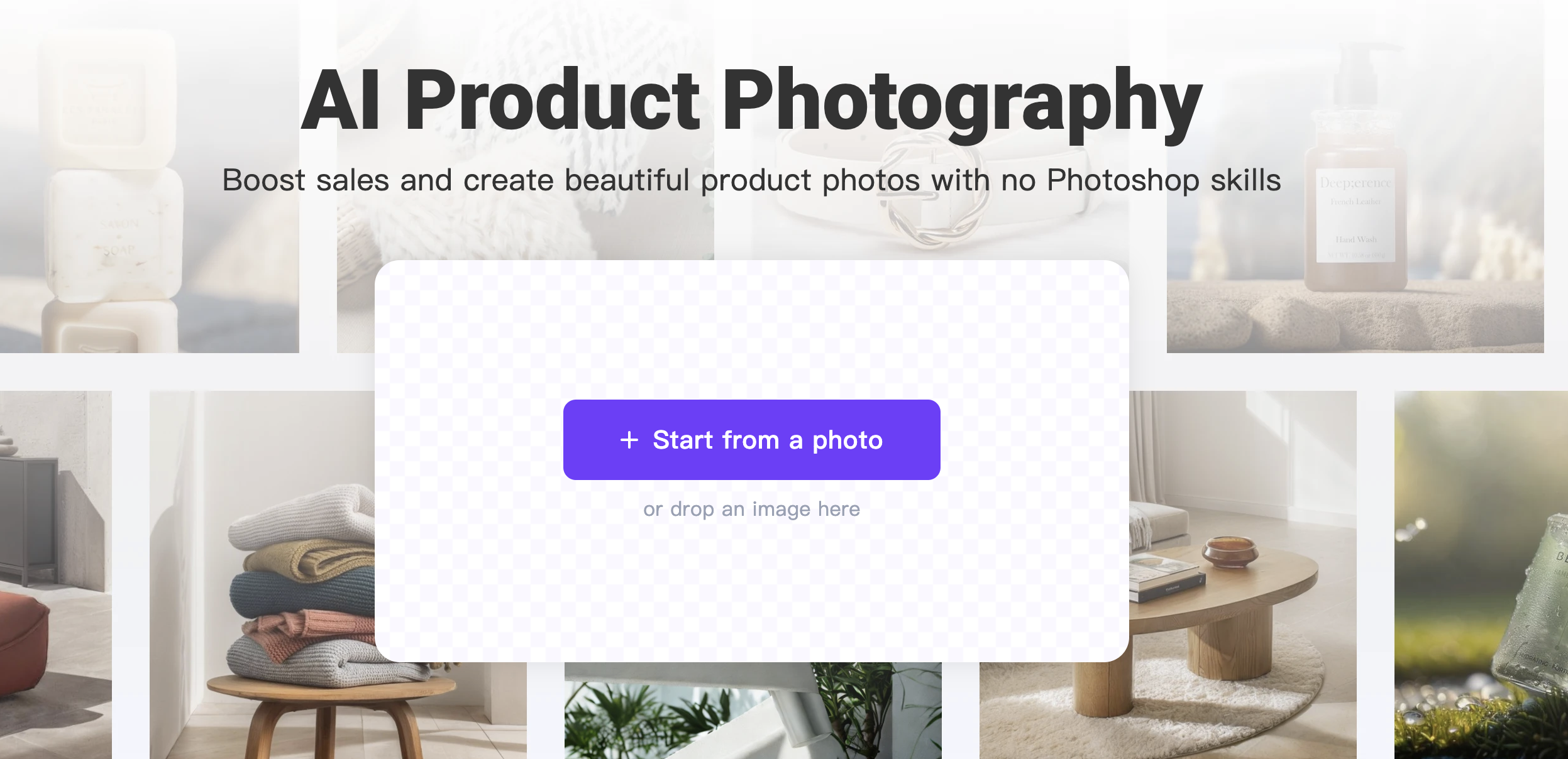 WeShop's AI Product Photography