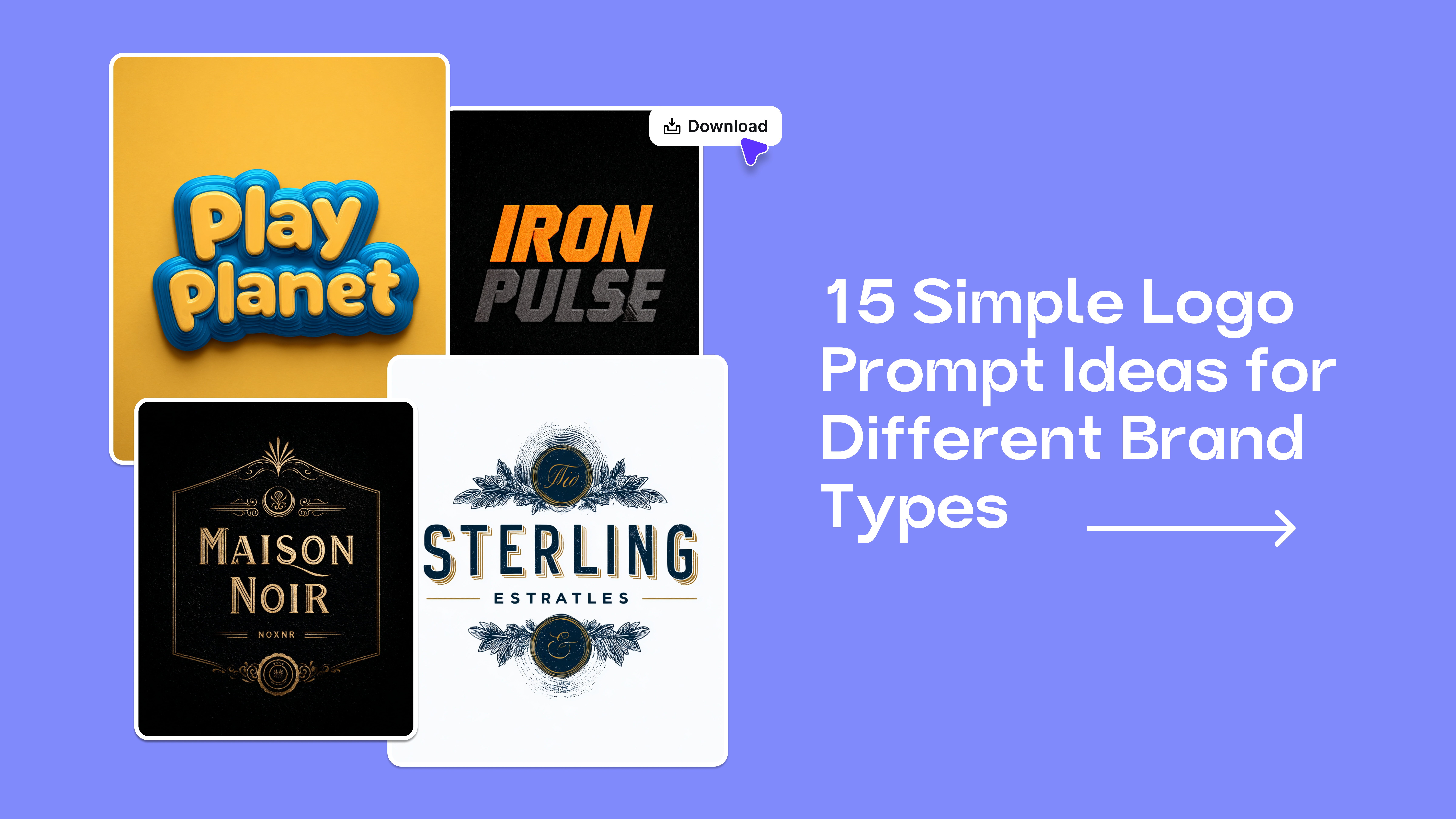 15 Simple Logo Ideas and Design Guide| ImagineArt