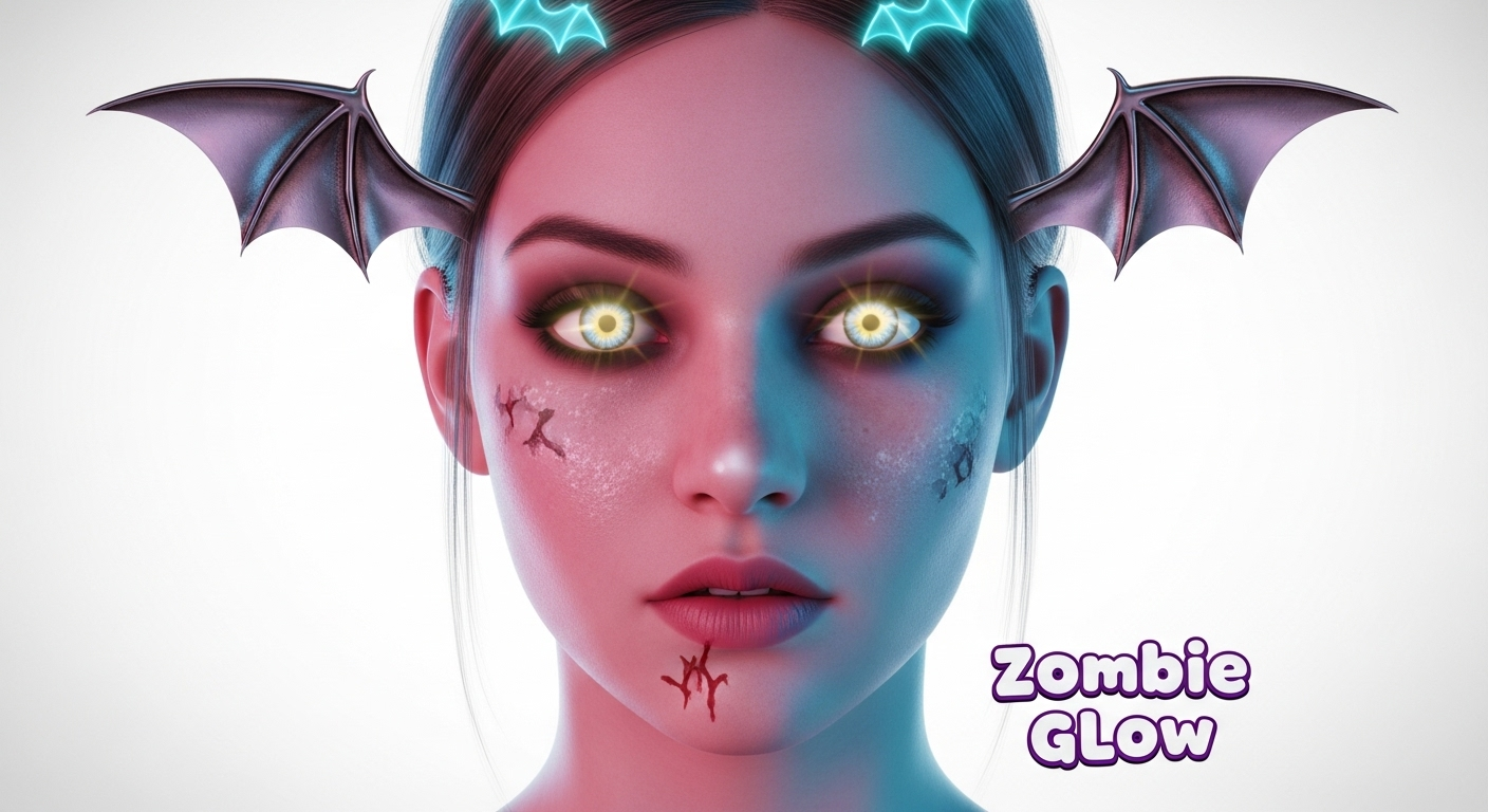 Halloween makeover generated by ImagineArt