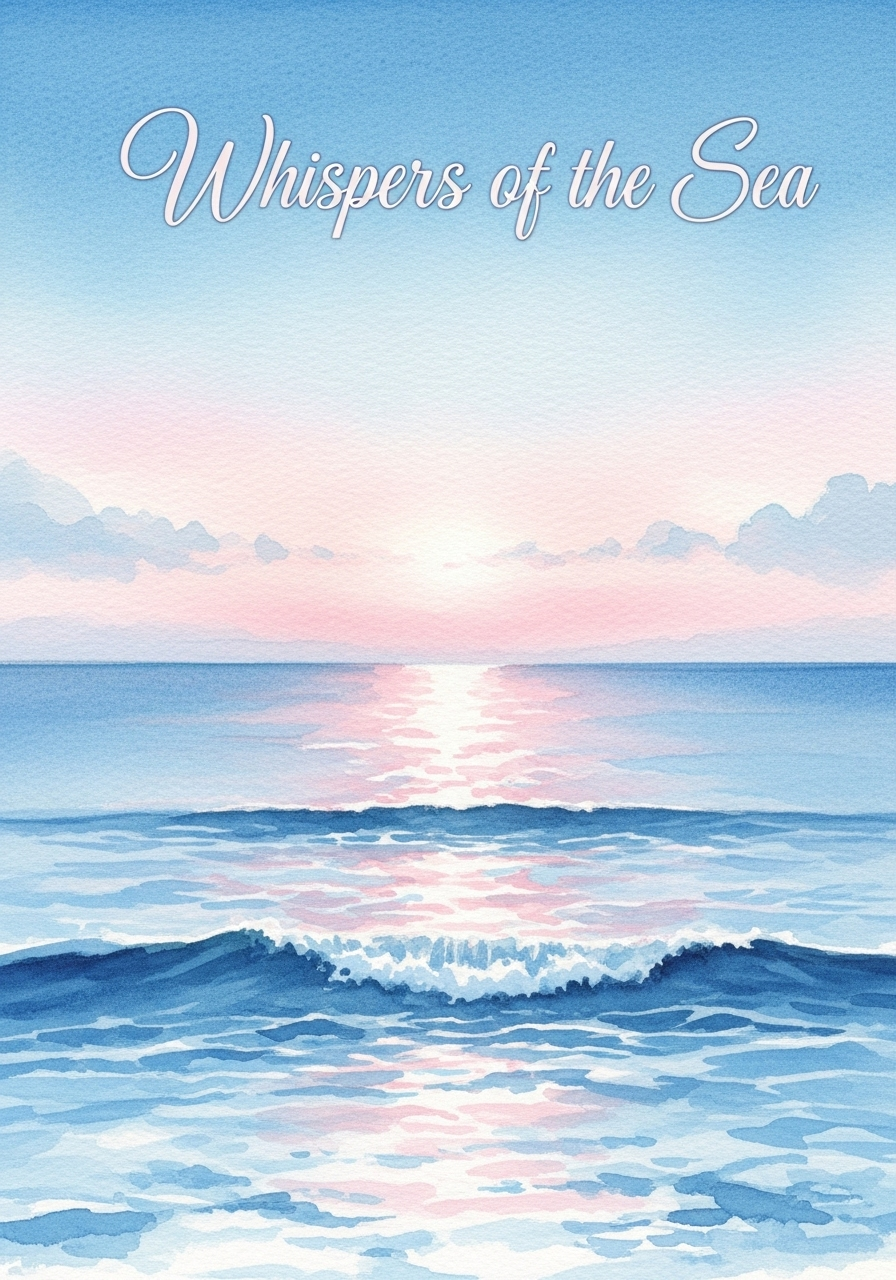 Watercolor book cover design generated on ImagineArt