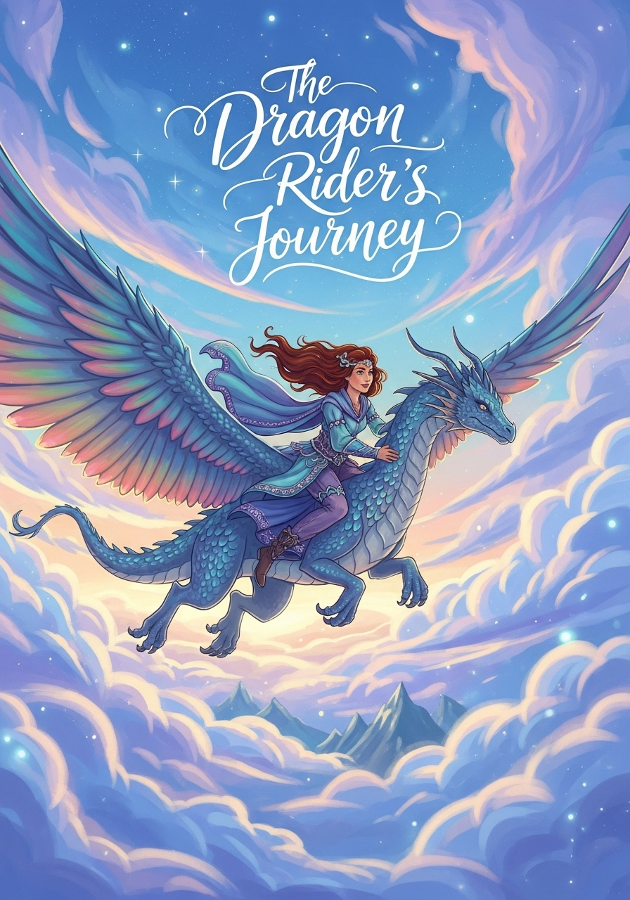 Illustrated book cover design generated on ImagineArt