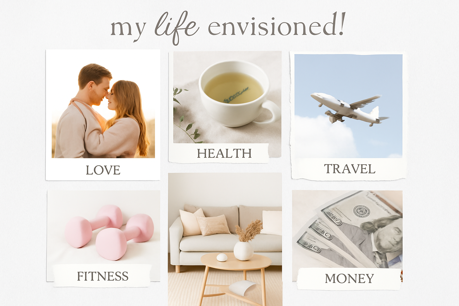 Personal goal inspiration generated by ImagineArt