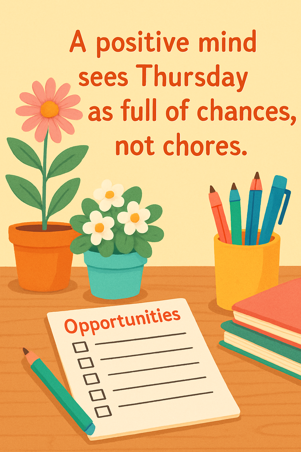 Thursday Quote 23 - Created with ImagineArt