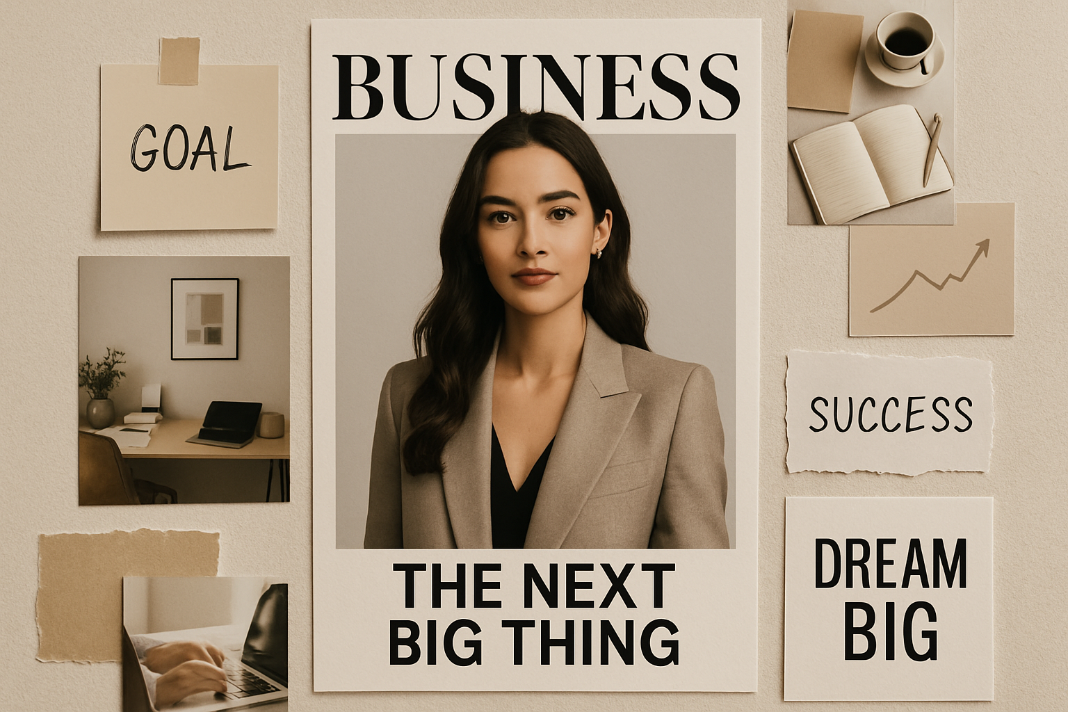 A magazine cover mockup generated by ImagineArt