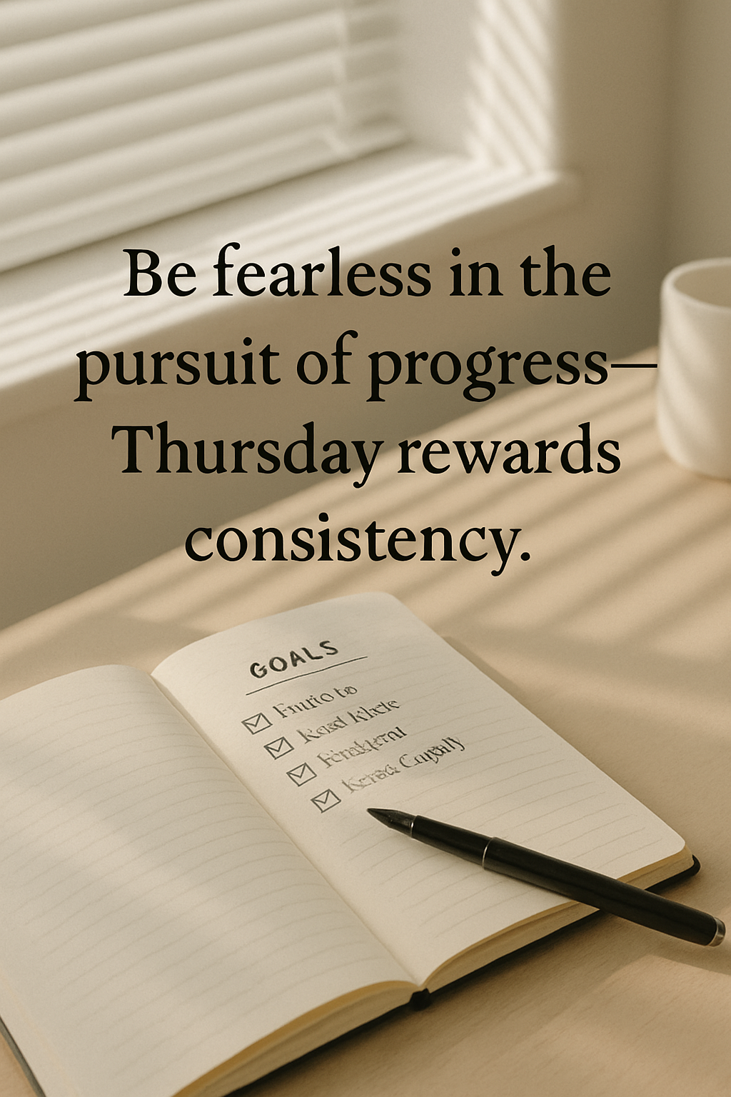 Thursday Quote 2 - Created with ImagineArt