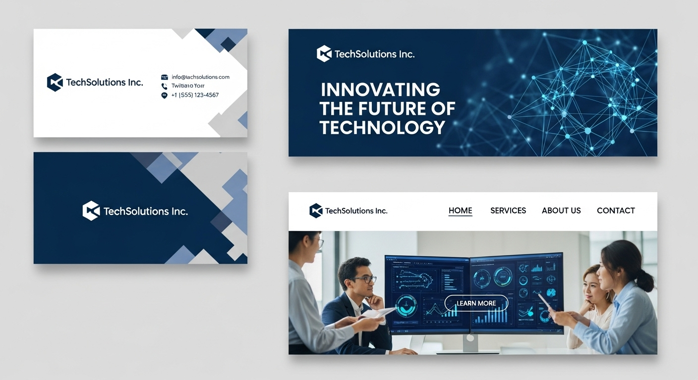 Branding material generated by using Imagen 4 on ImagineArt