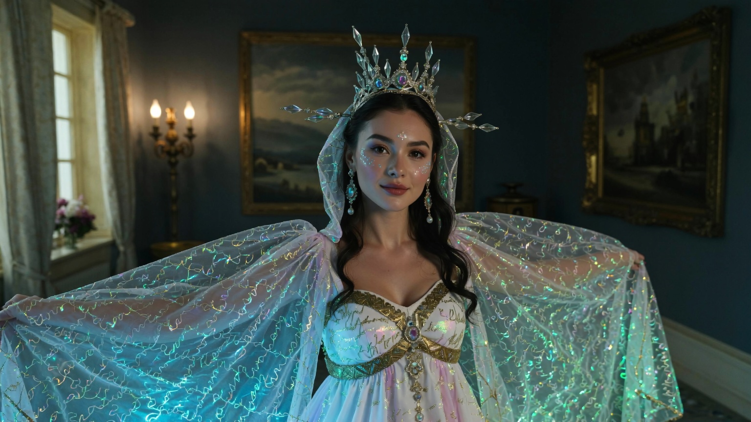 Alien princess costume generated by ImagineArt 1.0