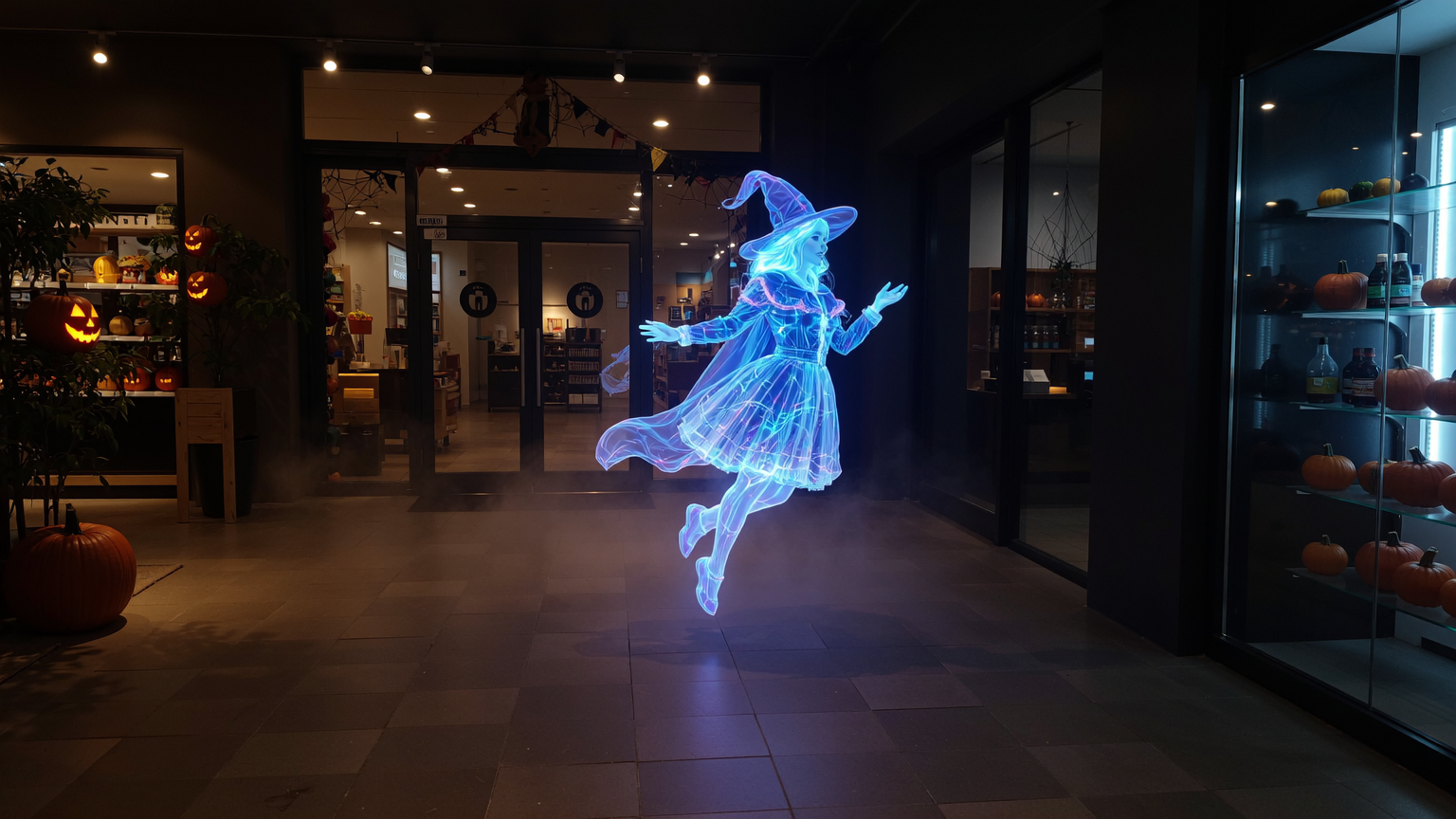 Halloween holograph generated by ImagineArt