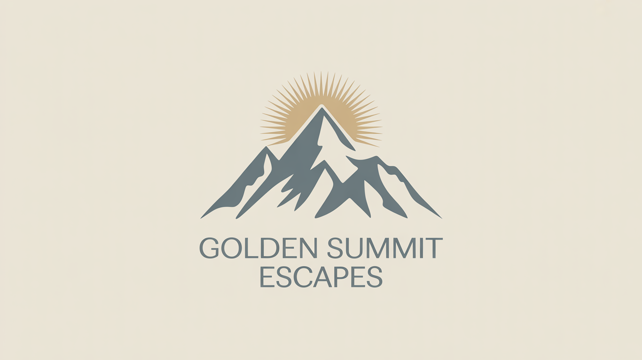 Mountain-based logo design generated by ImagineArt
