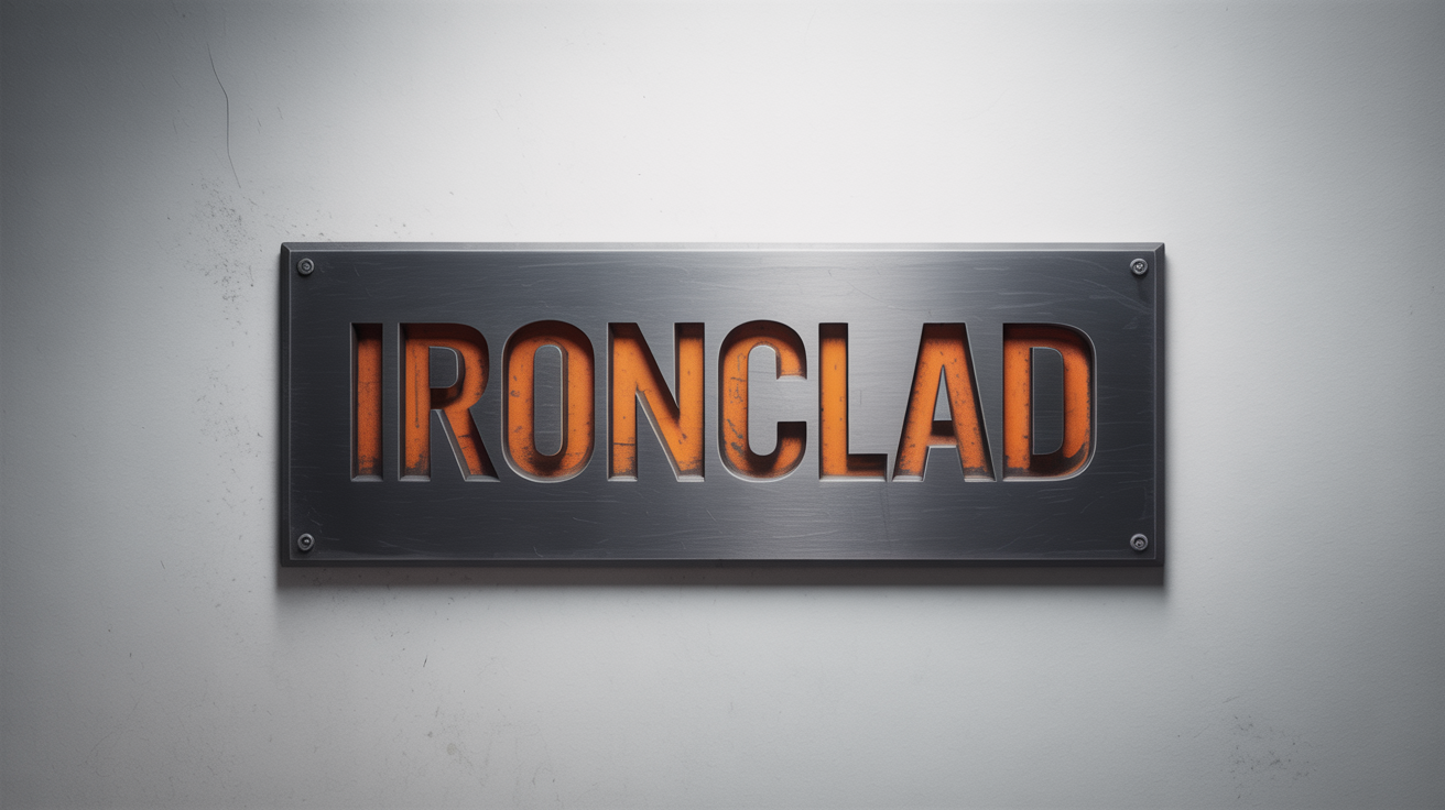 Textured 3D logo generated by ImagineArt