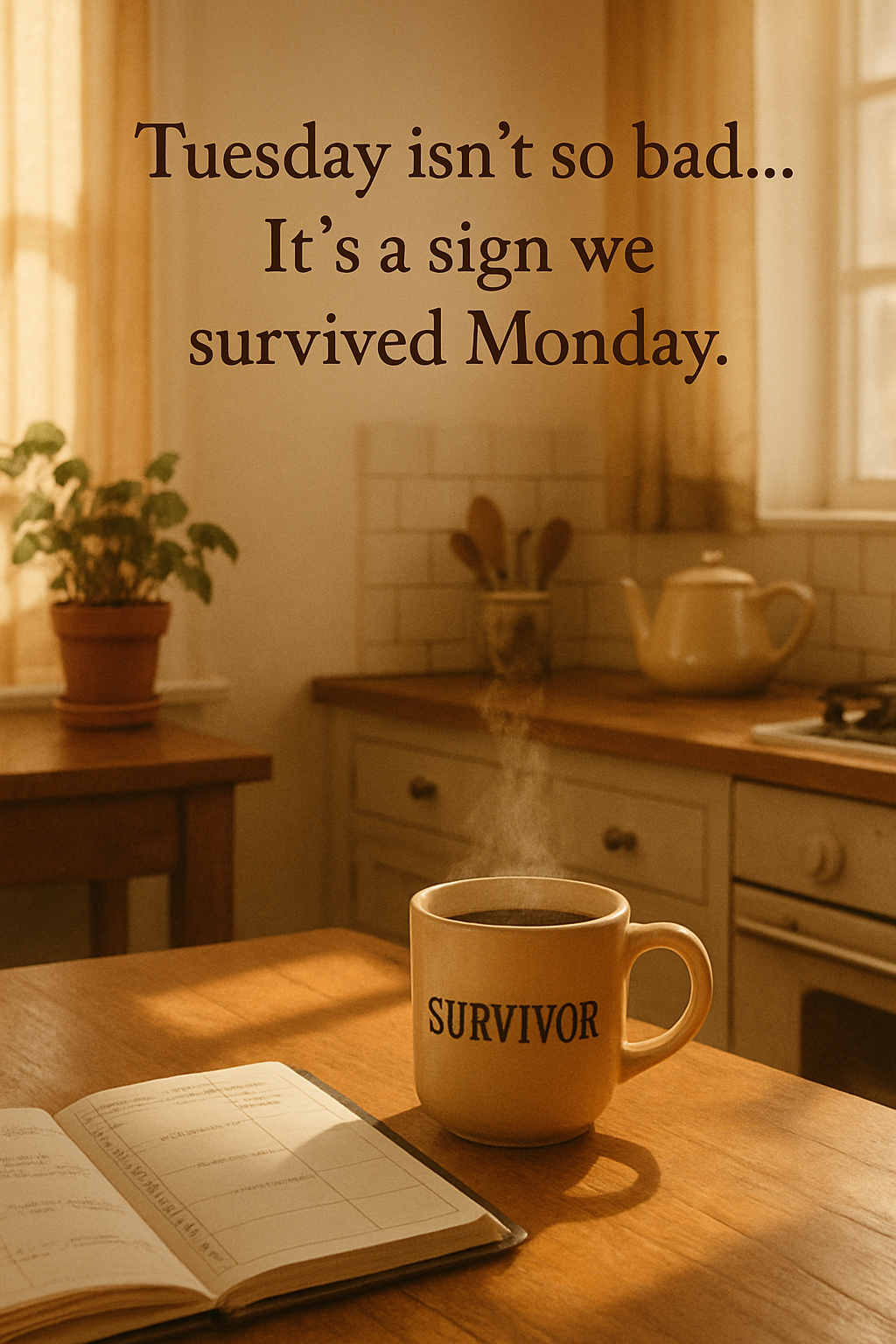 Tuesday Quote 1 - Created with ImagineArt