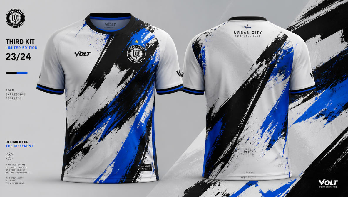 Away kit design generated by ImagineArt AI image generator