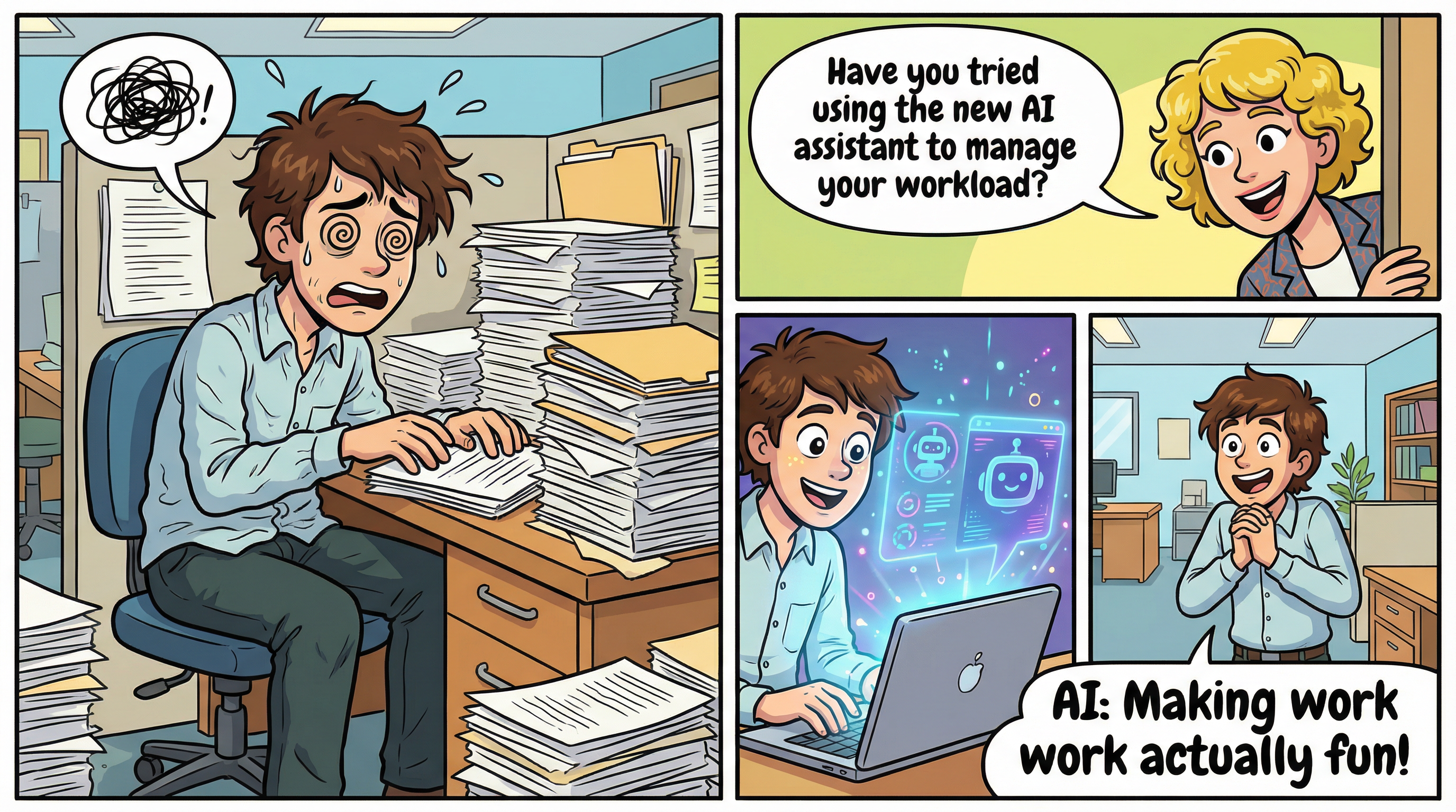 Comic strip generated by Nano Banana Pro on ImagineArt