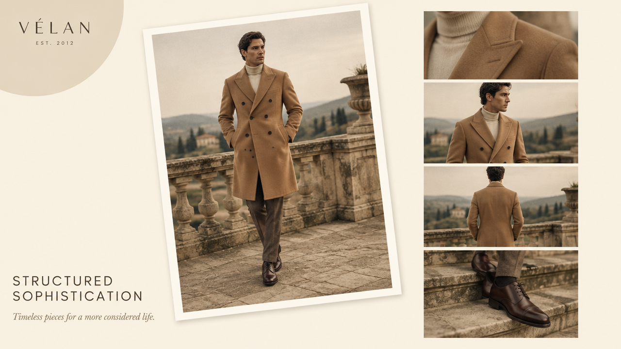 Men's Fashion lookbook example