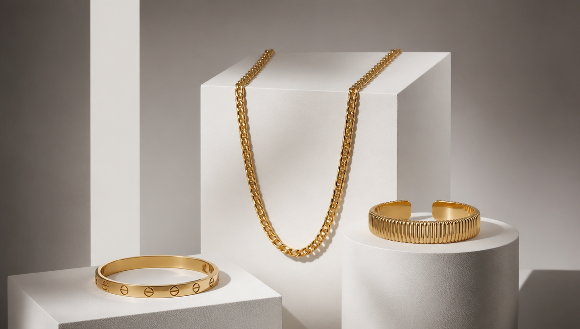 Pedestal jewelry photography -- generated by ImagineArt AI image generator