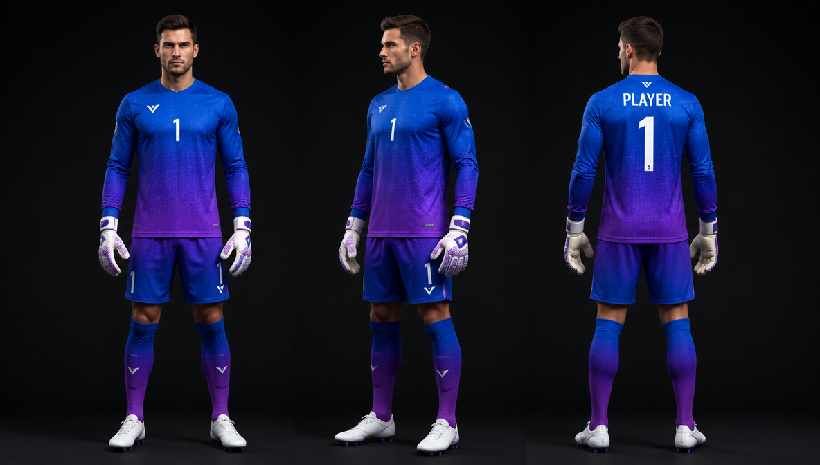 Goalkeeper kit design generated by ImagineArt AI image generator