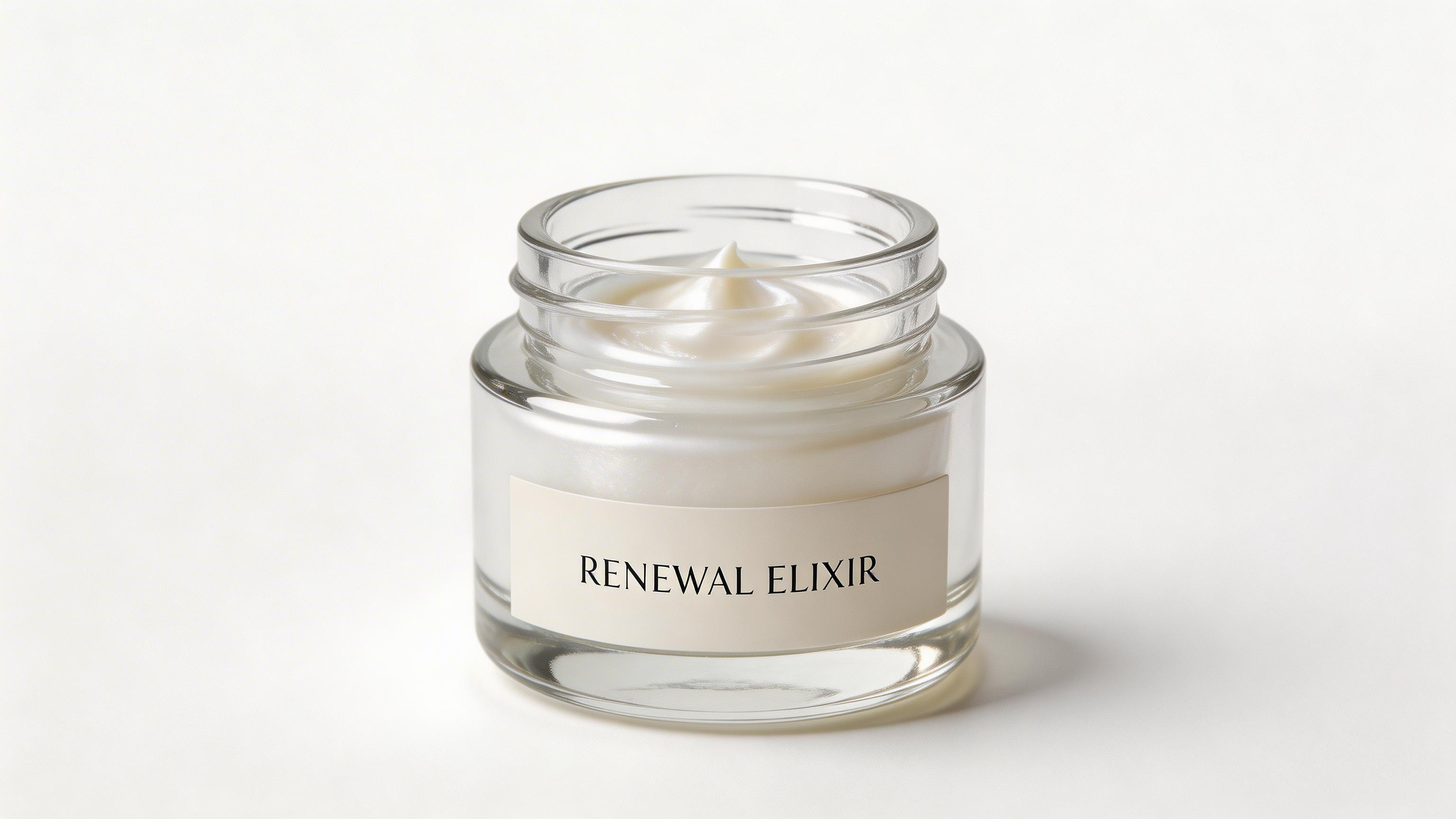 Product shot featuring intentional white space, demonstrating the design principle of negative space