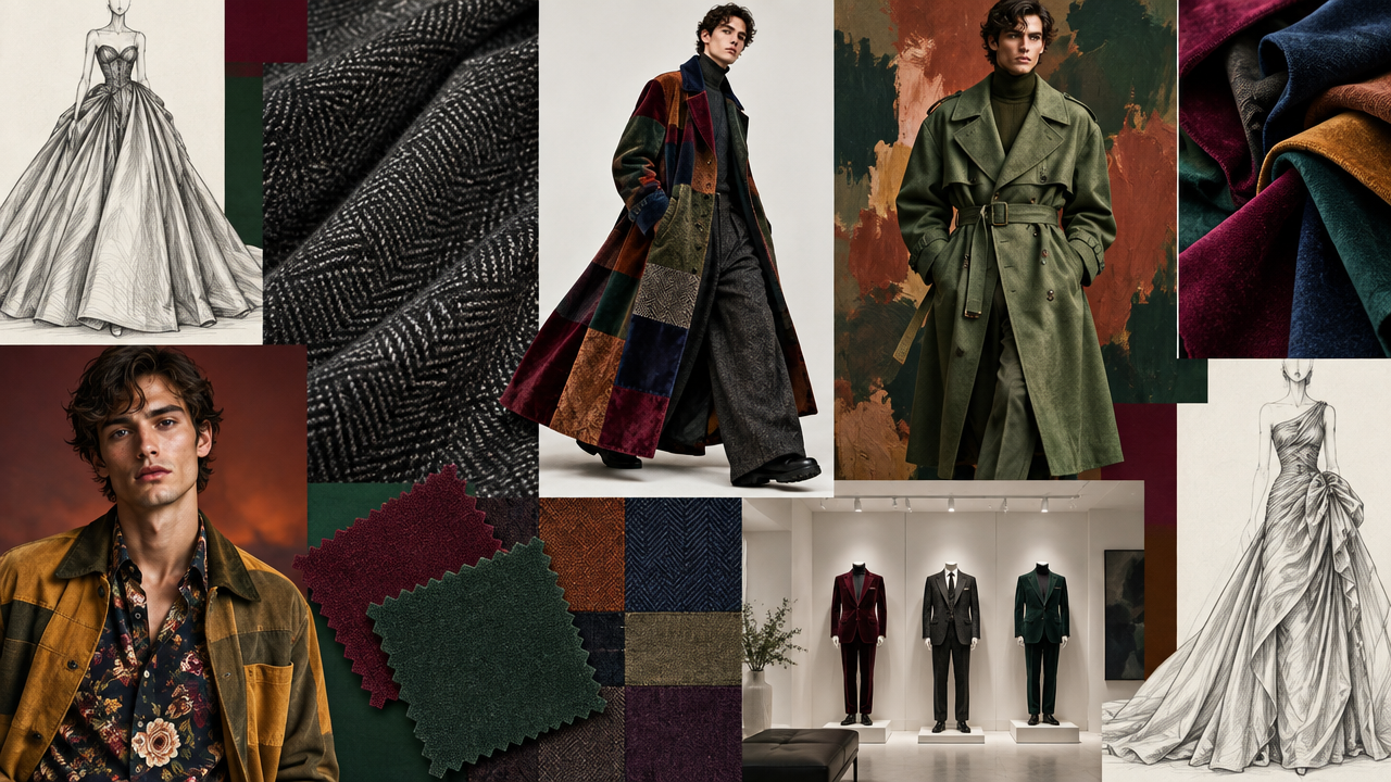 Fashion Moodboard generated by ImagineArt AI image generator
