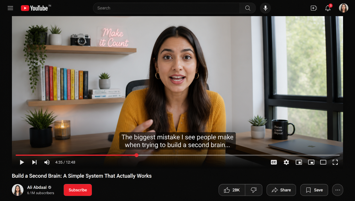 YouTube Video Captions