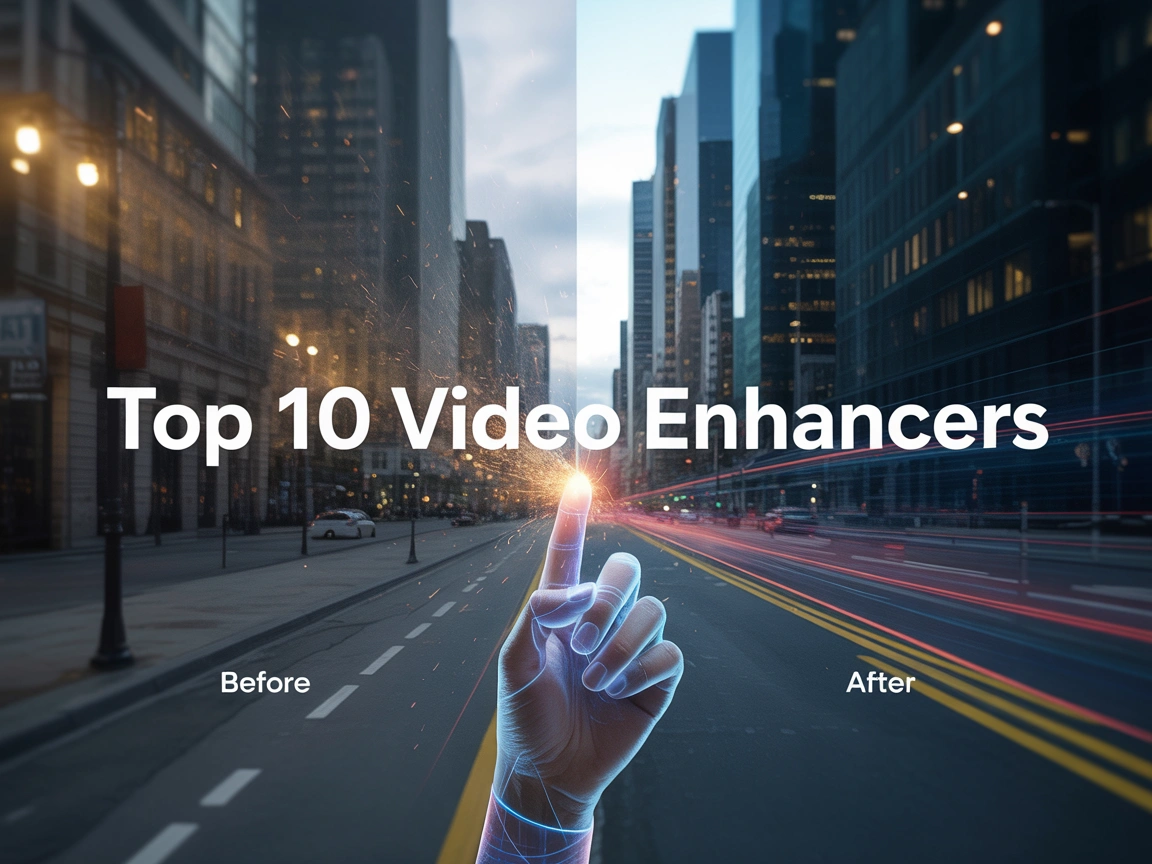 Top 10 Best AI Video Enhancers to Upscale Video Quality