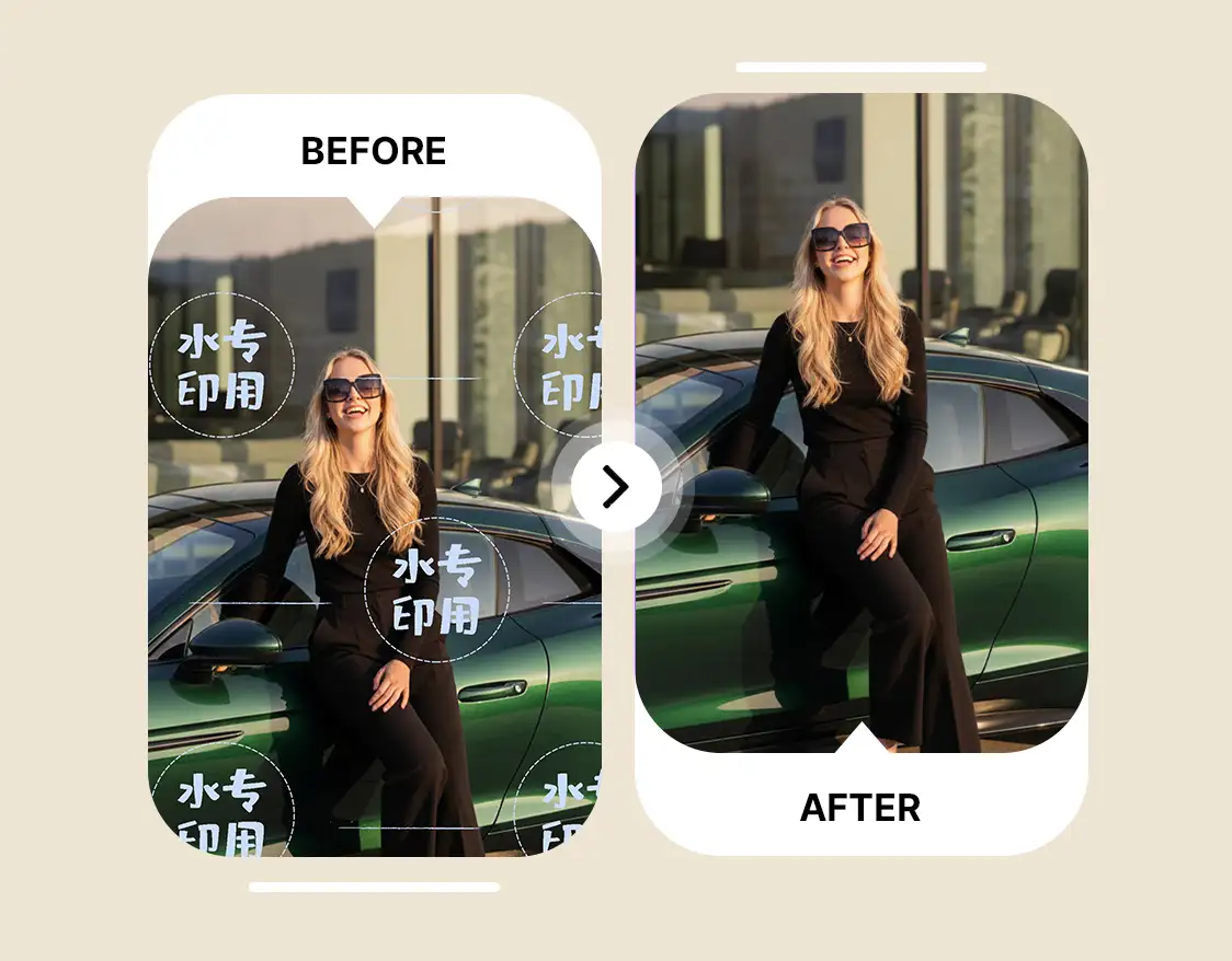 Fast & Reliable AI Watermark Remover