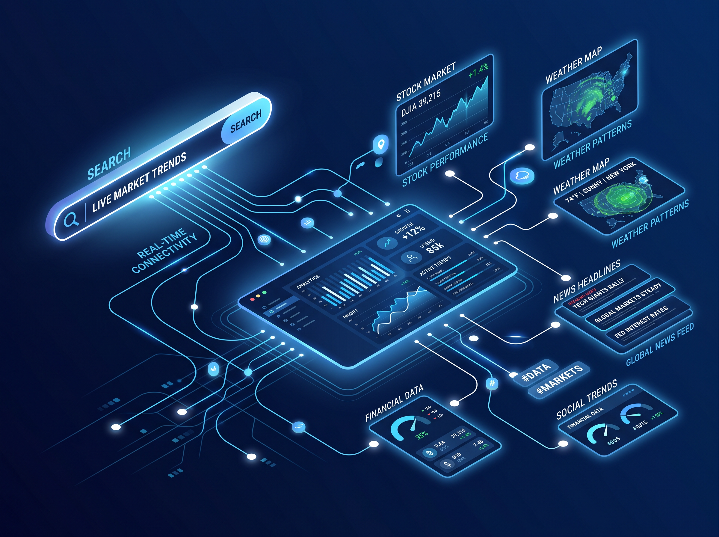 Real-Time Information and Web Search Integration