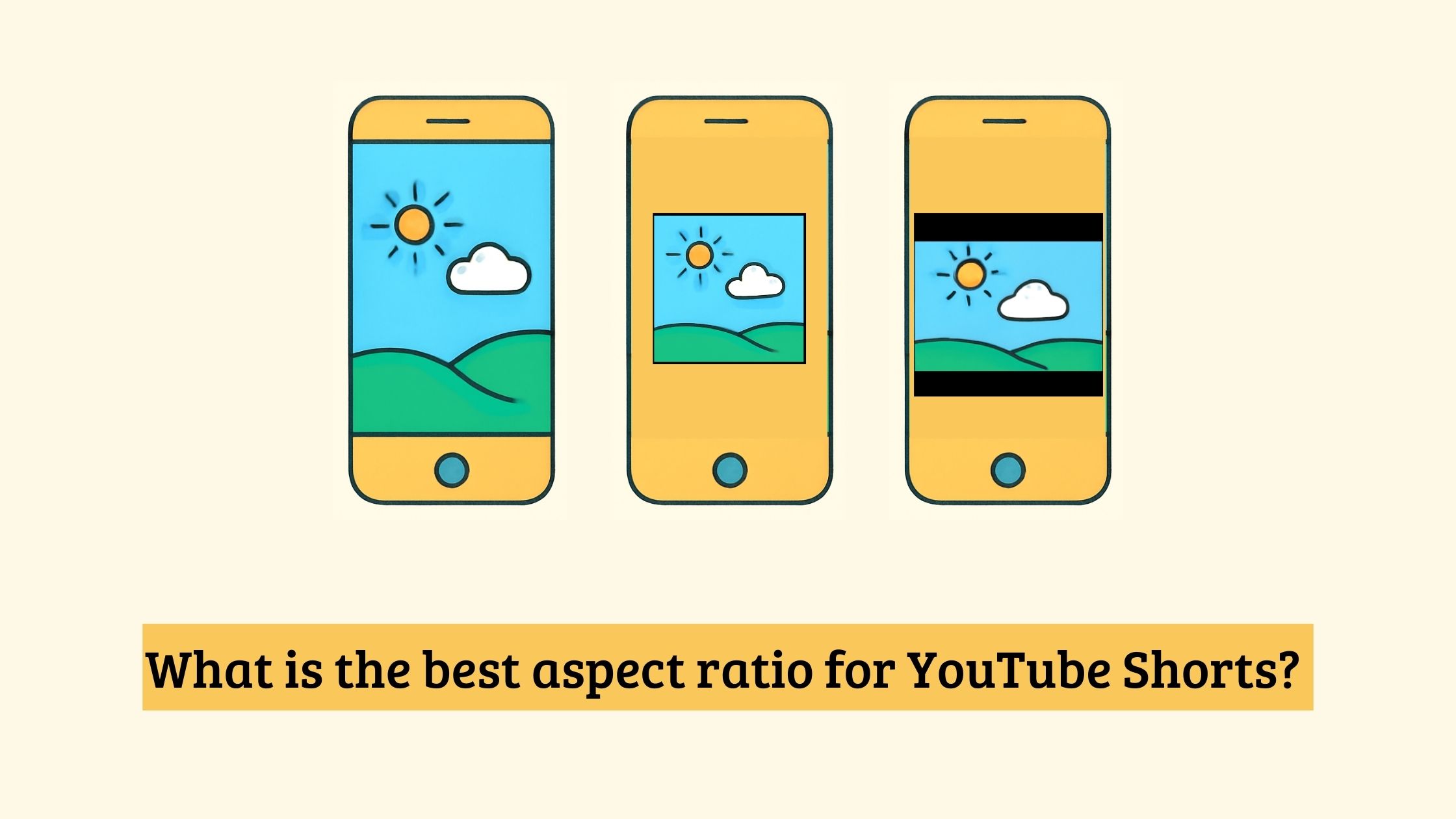 What is the Best Aspect Ratio for YouTube Shorts? | ImagineShorts