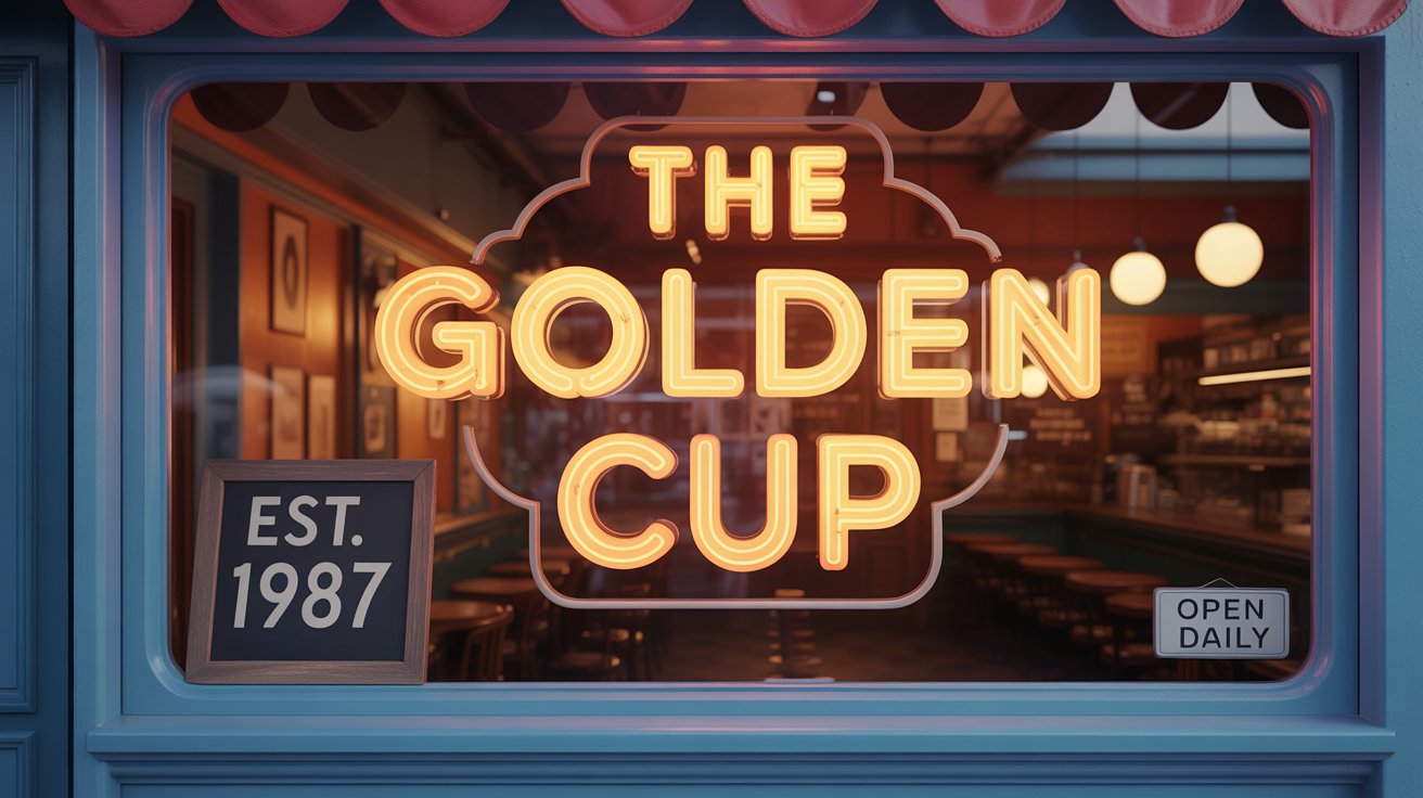 The AI text rendering is perfect with correct spelling and readability. However, it didn’t quite understand the ‘vintage’ vibes.