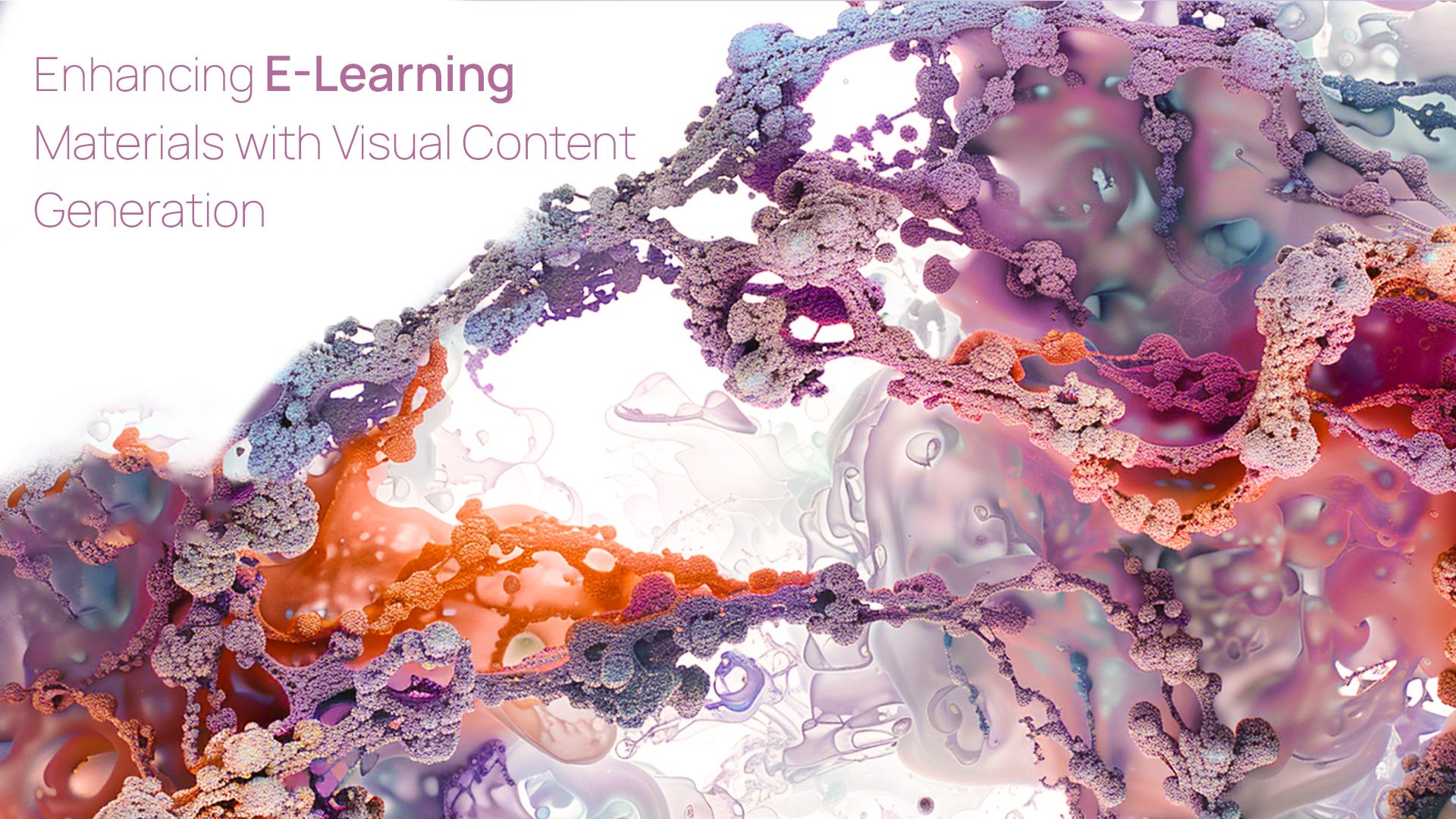 Enhancing E-Learning Materials with Visual Content Generation