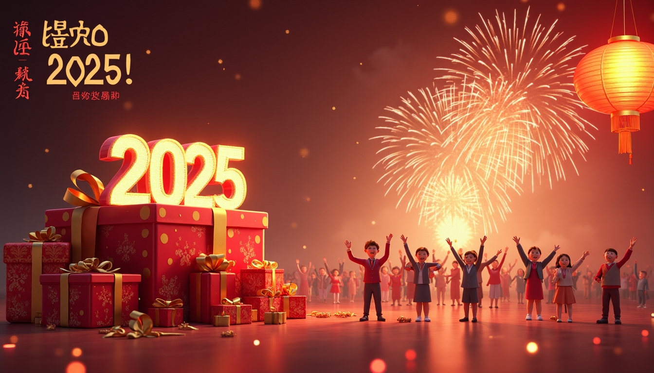 50 New Year Background Inspirations by ImagineArt