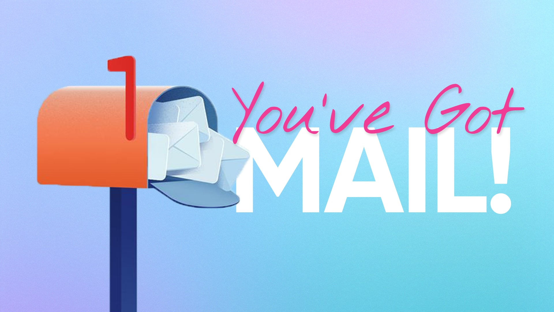 An email newsletter
