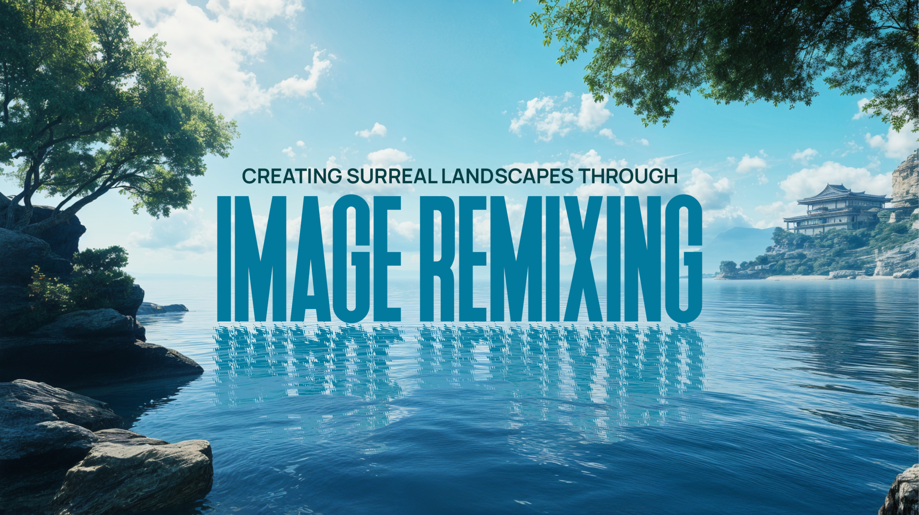 Remixing Nature: Creating Surreal Landscapes through Image Remixing