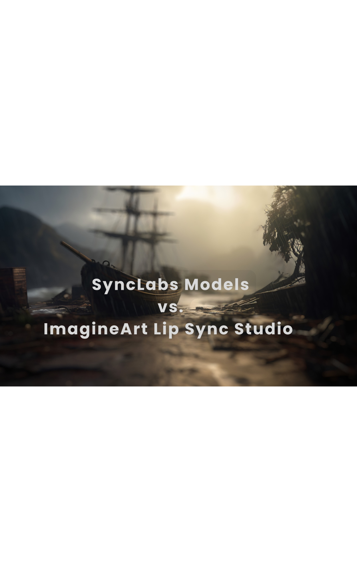 A Comprehensive Comparison: SyncLabs Lip Sync Models vs ImagineArt Lip Sync Studio